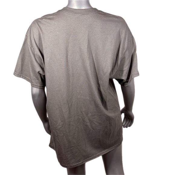 The Blind Medium | Grey Tee Colorful Hippie Skeleton Design Flower Crown - Picture 6 of 11